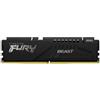 Kingston FURY Beast 16GB DDR5-5600 CL40 DIMM RAM Memory Black KF556C40BB-16