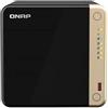 QNAP TS-464 4-Bay NAS Intel Celeron N5095 8GB Dual 2.5GbE USB 3.2 Diskless