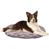 FERPLAST - Cuccia per cani e gatti - Cuscino per cani di grandi dimensioni - Materassino per cani - Tappetino per cucce e auto - Morbido letto per cani - Relax, 85 x 55 CM, MARRONE