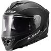 LS2 CASCO INTEGRALE LS2 FF818 STORM III SOLID MATT BLACK LS2 : Taglia Int - L