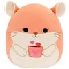 Squishmallows Peluche di San Valentino Erica il cincillà con tazza a forma di cuore, 30,5 cm