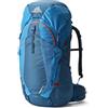 Gregory Youth BKPK'ing - Wander 50 - Zaino da trekking per bambini, 71 cm, 50 L, 1.45 KG, Zaino giornaliero regolabile per bambini, compatibile con sistema di idratazione, Blu (Pacific Blue)