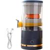 Generico Spremiagrumi elettrico - Spremifrutta automatico Spremiagrumi arancia e limone, contenitore per succo ricaricabile senza fili da 7,4 V | Alternativa efficiente al frullatore per la preparazione di bev