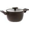 Sambonet Casseruola Alta 2 M. Cm 28 C/Cop. Titan Pro Double Induction Alluminio