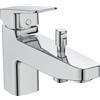 Ideal Standard - Ceraplan, Miscelatore monocomando per vasca da bagno, Due vie, Cromato