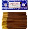 LAMARE Bastoncini di incenso Satya Nag Champa - Confezione da 250 g - Aromaterapia - Meditazione - Spiritualità - 100% Naturale ed Ecologico