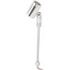 Generic Piccolo Faretto a LED, Vetrina in Alluminio a Risparmio Energetico per Gioielli Artistici (Luce calda)