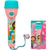 CARTOON Torcia a led luce notturna per bambini a batterie 15 cm (Gabby's Dollhouse)