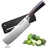 Kitory Coltello da Chef 20 cm Acciaio Damasco 73 Strati 10Cr15CoMoV Coltello da
