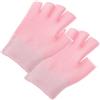 TOGEVAL Guanti in Gel senza Dita Idratanti per Donne e Ragazze, in Cotone Spandex Gel, Comodi per Uso Crema Mani in Occasioni Speciali