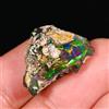 Fuoco opal raw, Etiope black opal rough , Naturale Opal gemstone 12 KT 22x16 MM