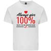 Gildan Always Give 100% a Meno Che Sangue Divertente Donatore Uomo Luce Cotone T-Shirt