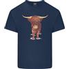 Gildan Maglietta Leggera In Cotone Per Uomo Highland Cattle Cow Scozzese