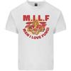 Gildan MILF Uomo Amo Funghi Micologia Raccolta Maglietta Leggera In Cotone