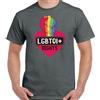 Lgbtqi T-Shirt Lgbt Gay Pride Tutti per Amore Pace Parità Unisex Top Tee Lesbico