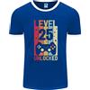 Fruit of the Loom T-Shirt Ringer Da Uomo Livello Up Per 25 Anni Compleanno