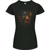 Gildan An Evil Fire Teschio Dal Future Donna Minuta Taglio T-Shirt