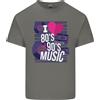 Gildan T-Shirt Per Bambini I Love Anni 80 90 Musica Pop Rock Acid House