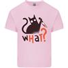Gildan Cosa? Divertente Gatto Nero Assassino Halloween Maglietta Bambini