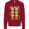 Awdis Controlla Il Mio Sei Pack Di Birra Divertente Felpa Uomo