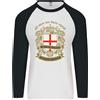 Fruit of the Loom Tutti Gli Uomini Nascono Uguali Maglietta Baseball L/S Da Uomo In Inglese