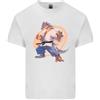 Gildan T-Shirt In Cotone Leggero Per Uomini Karate Dragon Martial Arts MMA