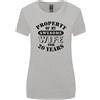 Gildan 20th Matrimonio Anniversario 20 Anno Divertente Donna più Ampia Taglio T-Shirt