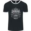 Fruit of the Loom T-Shirt Ringer Uomo Premium Del 22° Compleanno 2004 FotL