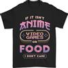 Gildan Se Non È Anime Video Games O Cibo Maglietta Divertente Da Uomo 100% Cotone