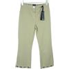 PINKO Pantaloni Donna US 6 Bootcut Con Zip Dettagli Stretch Marrone