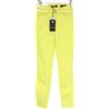 Guess 1981 Skinny High Pantaloni Donna W25 Molto Elastico Giallo con Cintura