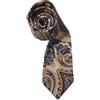 Suitsupply Cravatta Uomo 146 X 8 CM Misto Seta Motivo Paisley Tied a Punta Epoca