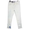 GANT Y.C Jeans In Denim Sbiancato Per Donna W29 Slim DYE Con Zip