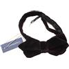 Suitsupply Velvet Brown Fiocco Cravatta Uomo Uno Misura Regolabile Tied Classico
