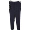 Massimo Dutti Pantaloni Uomo US 30 In Lino Pieghettati A Righe Blu Scuro