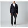 Zapa Blazer Uomo (EU) 48 Blu Scuro Giacca Elegante In Panno
