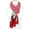 Superdry Nordic Long Sciarpa Uomo Taglia Unica Lana Angora Misto con Motivo Pile