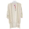 Superdry Ibiza Print Kimono Maglione Donna Medio con Motivo Nappe 3/4 Maniche