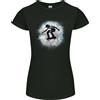 Gildan T-Shirt Cloud Skateboarder Donna Taglio Petite