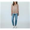 Odd Molly Funky Belle Tunica Blusa Donna X SMALL Maniche Tre Quarti A Fantasia