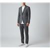 Zapa Valentin Giacca Blazer Uomo UK 38 Lana Grigia Elegante Business