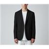 ZAPA Blazer Uomo Taglia UK 36 Lana Nera Giacca Elegante Foderata