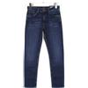 GANT Jeans Slim Donna GANT A Vita Media W27/L32 Con Zip Faded Logo Blu