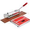 MAIHUITE Taglierina per pavimenti in vinile da 10 mm di spessore, 33 cm, per LVP, LVT, WPC, SPC, PVC, VCT, pavimenti in vinile con nucleo rigido, pietra levigante inclusa, funzionamento manuale, senza
