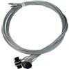 Hörmann Funi metalliche Z (dimensioni: 3 mm, lunghezza 2615 cm, in acciaio di alta qualità, con supporto per corda, durevole e robusto, per porte da garage) 3064350