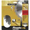 Piranha X13005-XJ Lama per Sega Circolare, 185 mm x 20 mm x 24 T