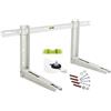 MBM Staffe mensole supporti climatizzatore 42X35X80 cm. 100 KG mono dual condizionatore