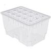 Generic Impianto per idroponia per interni, colore bianco, con 15 vasche, set per coltivazione senza terra, luce di coltivazione a LED regolabile, pompa di circolazione 'acqua, vassoio per germinazione