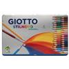 Giotto Matite acquarellabili GIOTTO Stilnovo Acquarell assortiti scatola in metallo da 36 - F256400