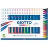 Giotto Pennarelli Giotto TurboPro doppia punta scalpello-pennello - conf. da 15 colori assortiti - F427800
